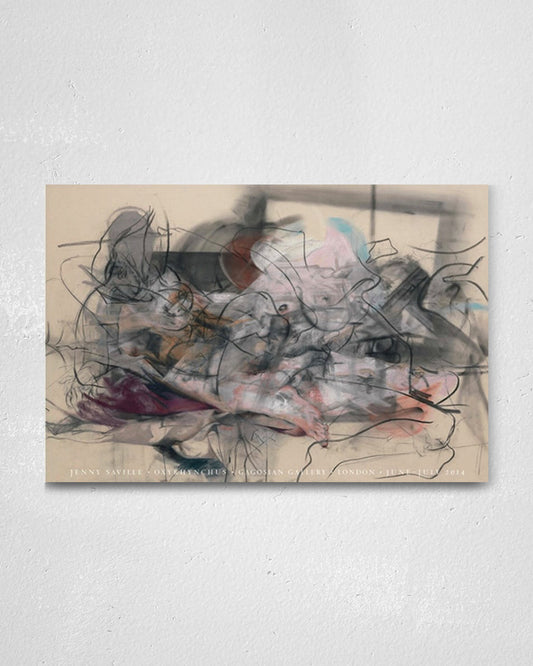 Oxyrhynchusエキシビションポスター【Jenny Saville│ジェニー・サヴィル】（80.6cm×118.4cm）