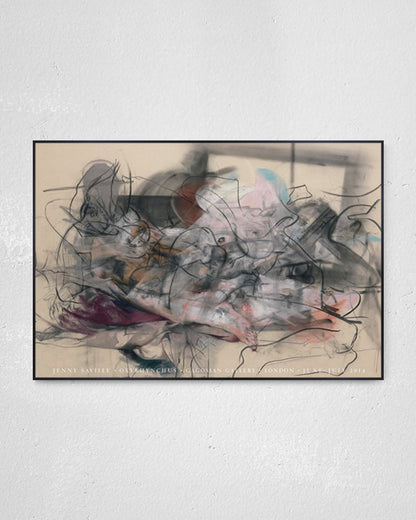 Oxyrhynchusエキシビションポスター【Jenny Saville│ジェニー・サヴィル】（80.6cm×118.4cm）