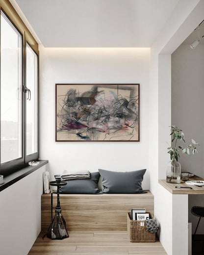 Oxyrhynchusエキシビションポスター【Jenny Saville│ジェニー・サヴィル】（80.6cm×118.4cm）