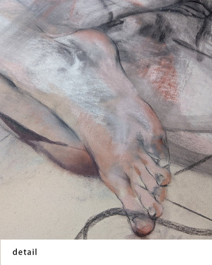 Oxyrhynchusエキシビションポスター【Jenny Saville│ジェニー・サヴィル】（80.6cm×118.4cm）