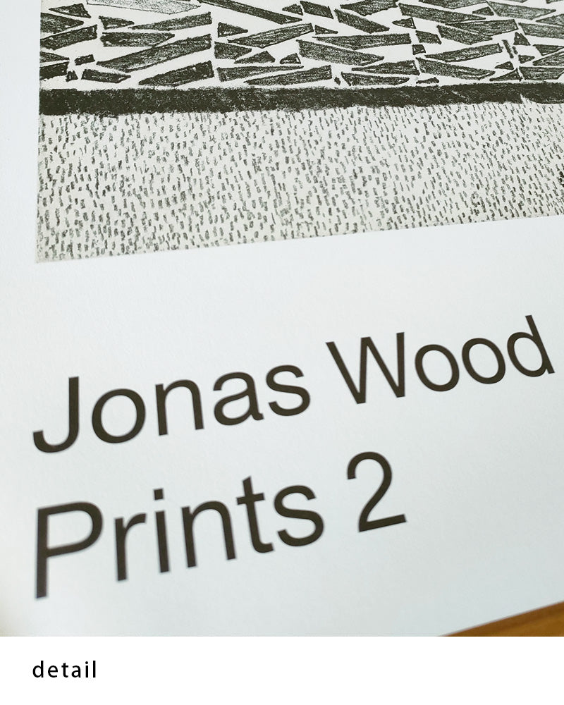 Pattern Couch Interior with Mar Vista Viewポスター【 Jonas Wood│ジョナス・ウッド】（61cm×76.2cm）
