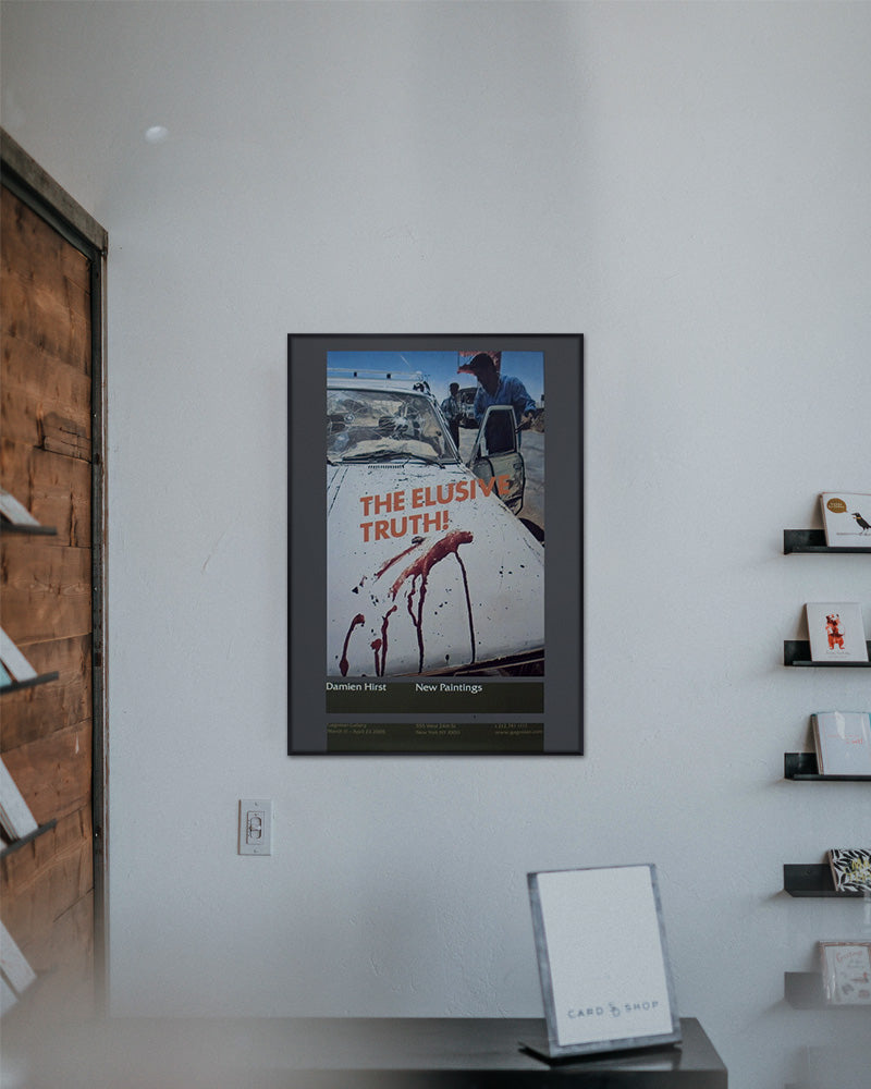 The Elusive Truthエキシビションポスター【Damien Hirst│ダミアン・ハースト】（100cm×70cm）