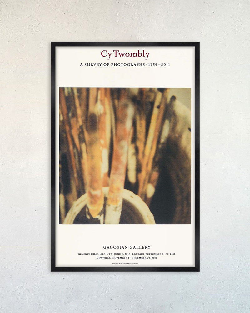 【OUTLET】Brushes, Lexingtonポスター【Cy Twombly│サイ・トゥオンブリー】（83.8cm×53.3cm）