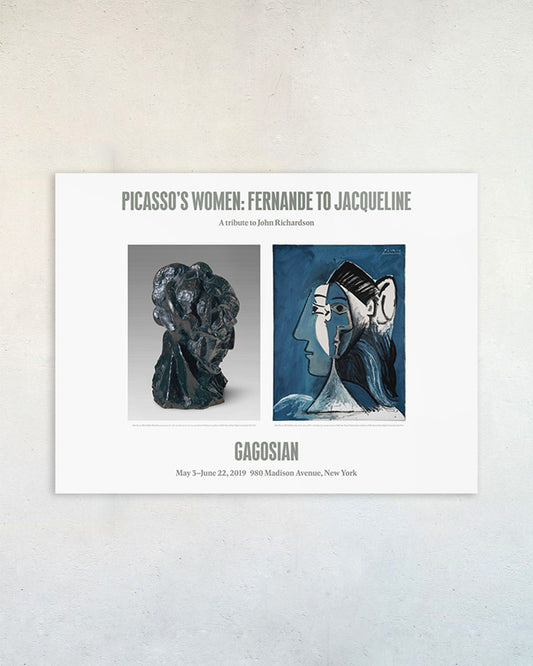 Fernande to Jacquelineポスター【Picasso│パブロ・ピカソ】（63.5cm×48.3cm）