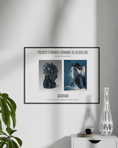 Fernande to Jacquelineポスター【Picasso│パブロ・ピカソ】（63.5cm×48.3cm）