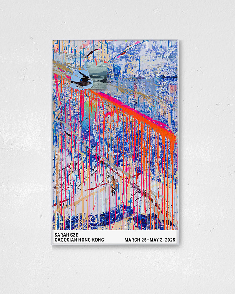 Rip Tide 2025ポスター【Sarah Sze│サラ・ジー】（50.8cm×82.5cm