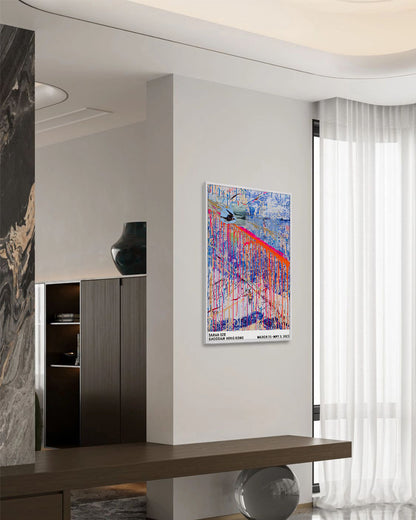 Rip Tide 2025ポスター【Sarah Sze│サラ・ジー】（50.8cm×82.5cm）