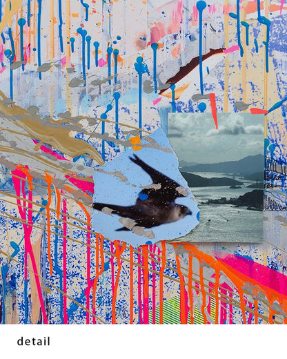 Rip Tide 2025ポスター【Sarah Sze│サラ・ジー】（50.8cm×82.5cm）