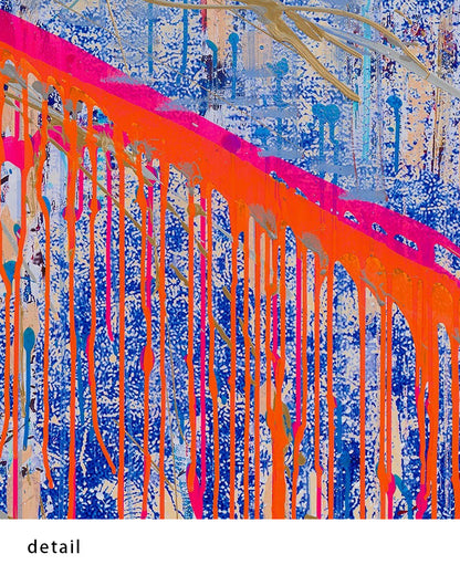Rip Tide 2025ポスター【Sarah Sze│サラ・ジー】（50.8cm×82.5cm）