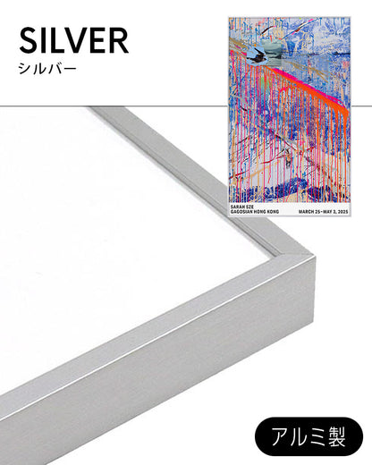 Rip Tide 2025ポスター【Sarah Sze│サラ・ジー】（50.8cm×82.5cm）