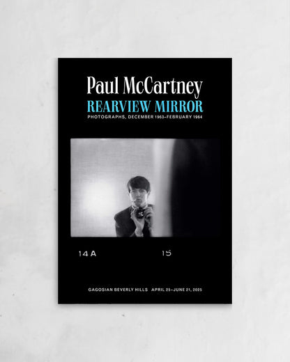 Self-portrait in my room at the Asher family home, Wimpole Street, London, December 1963ポスター【Paul McCartney│ポール・マッカートニー】（68.5cm×97.1cm）