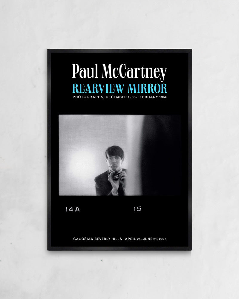 Self-portrait in my room at the Asher family home, Wimpole Street, London, December 1963ポスター【Paul McCartney│ポール・マッカートニー】（68.5cm×97.1cm）