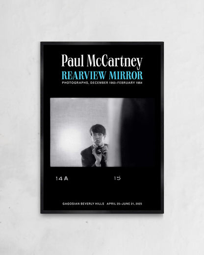 Self-portrait in my room at the Asher family home, Wimpole Street, London, December 1963ポスター【Paul McCartney│ポール・マッカートニー】（68.5cm×97.1cm）