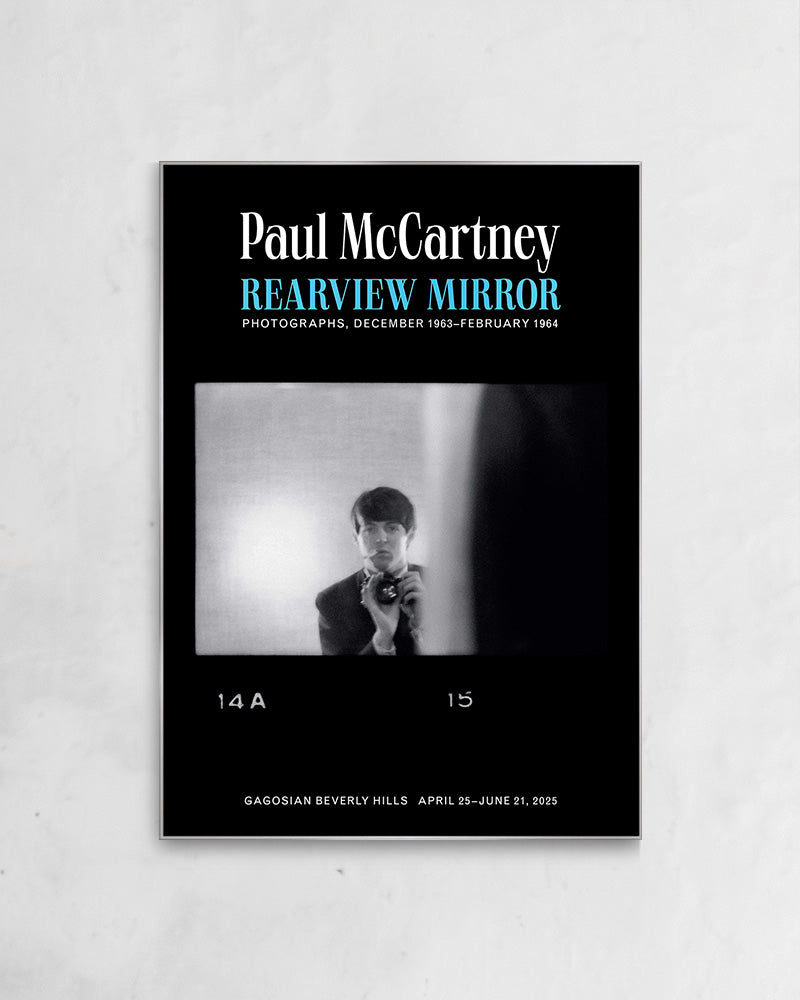 Self-portrait in my room at the Asher family home, Wimpole Street, London, December 1963ポスター【Paul McCartney│ポール・マッカートニー】（68.5cm×97.1cm）