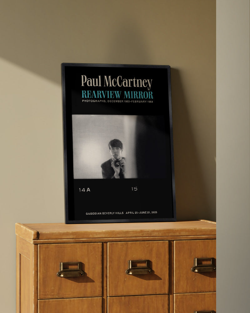 Self-portrait in my room at the Asher family home, Wimpole Street, London, December 1963ポスター【Paul McCartney│ポール・マッカートニー】（68.5cm×97.1cm）