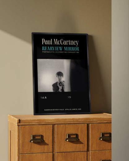 Self-portrait in my room at the Asher family home, Wimpole Street, London, December 1963ポスター【Paul McCartney│ポール・マッカートニー】（68.5cm×97.1cm）