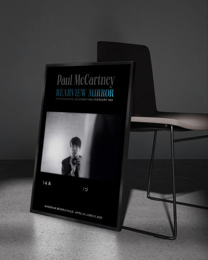 Self-portrait in my room at the Asher family home, Wimpole Street, London, December 1963ポスター【Paul McCartney│ポール・マッカートニー】（68.5cm×97.1cm）