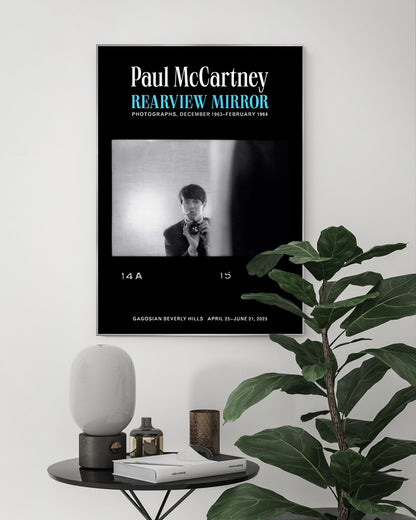Self-portrait in my room at the Asher family home, Wimpole Street, London, December 1963ポスター【Paul McCartney│ポール・マッカートニー】（68.5cm×97.1cm）