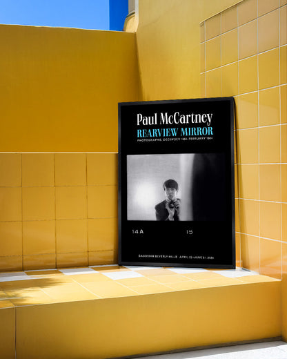 Self-portrait in my room at the Asher family home, Wimpole Street, London, December 1963ポスター【Paul McCartney│ポール・マッカートニー】（68.5cm×97.1cm）