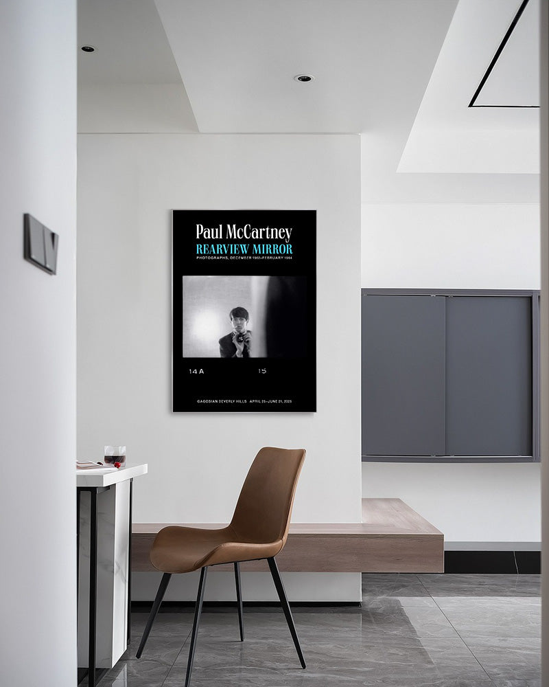 Self-portrait in my room at the Asher family home, Wimpole Street, London, December 1963ポスター【Paul McCartney│ポール・マッカートニー】（68.5cm×97.1cm）