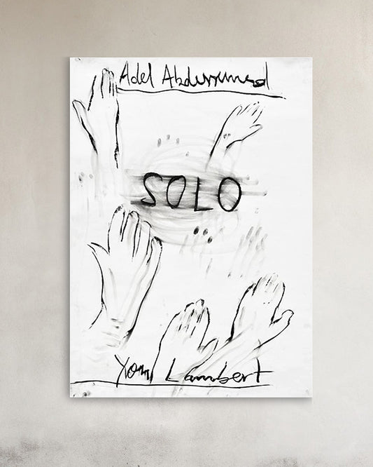 SOLO ポスター【Adel Abdessemed │アデル・アブデスメッド】（50cm×70cm）