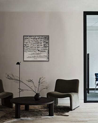 Charbon ポスター【Adel Abdessemed │アデル・アブデスメッド】（67cm×67cm）