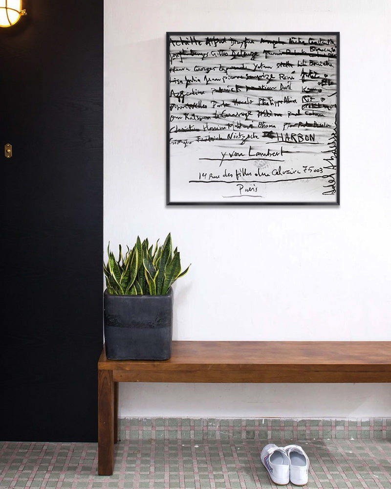 Charbon ポスター【Adel Abdessemed │アデル・アブデスメッド】（67cm×67cm）