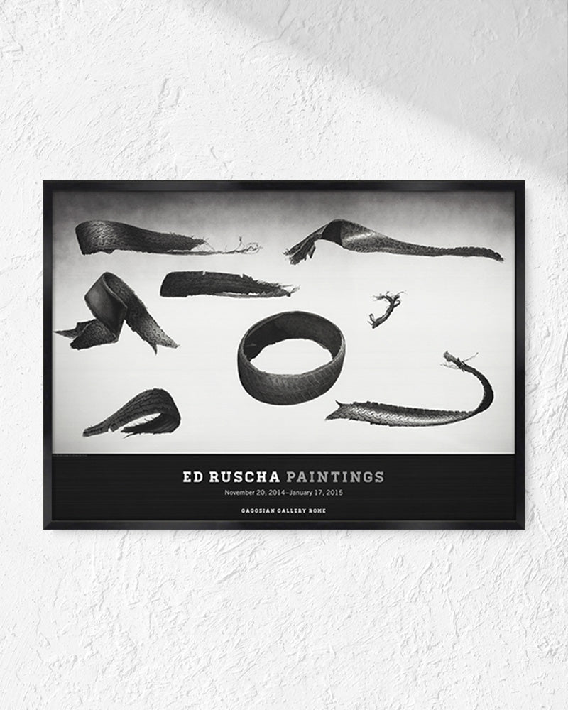 【OUTLET】Gators 2014 エキシビションポスター【Ed Ruscha│エド・ルシェ】（71.1cm×96.5cm）