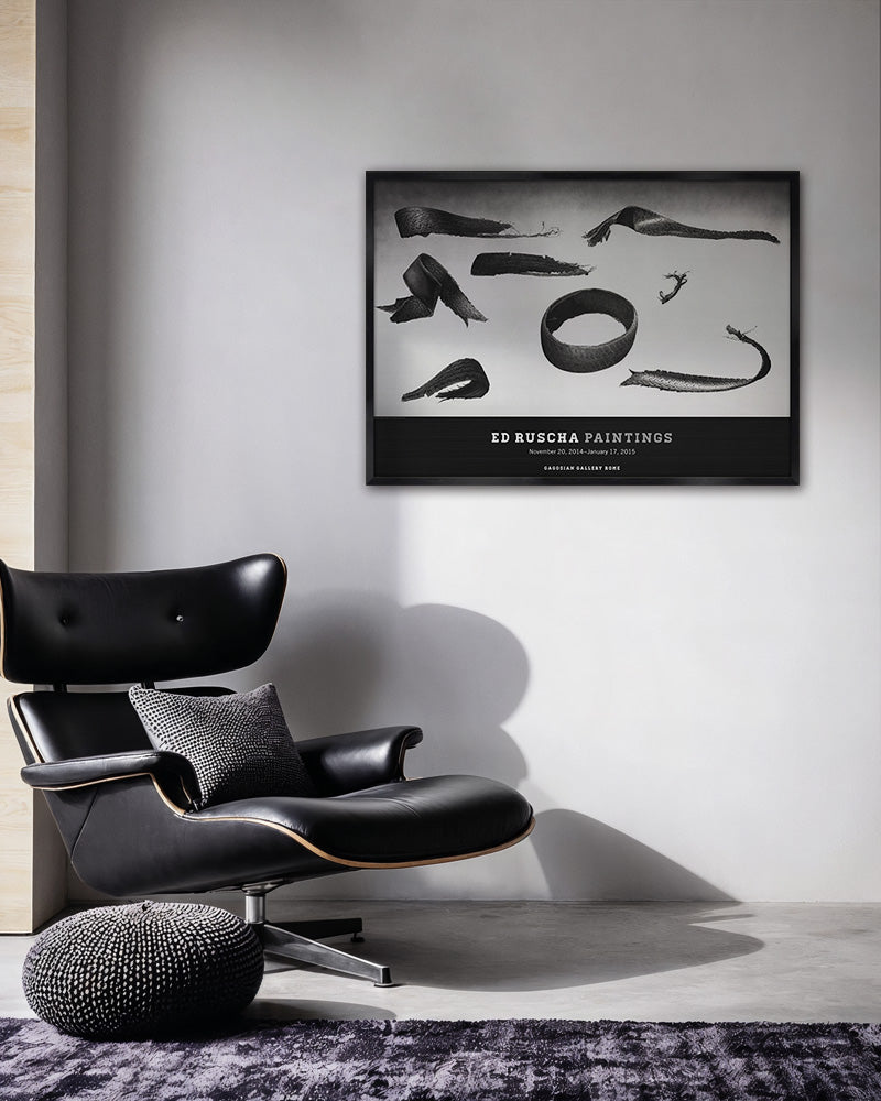 【OUTLET】Gators 2014 エキシビションポスター【Ed Ruscha│エド・ルシェ】（71.1cm×96.5cm）