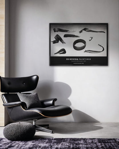 【OUTLET】Gators 2014 エキシビションポスター【Ed Ruscha│エド・ルシェ】（71.1cm×96.5cm）