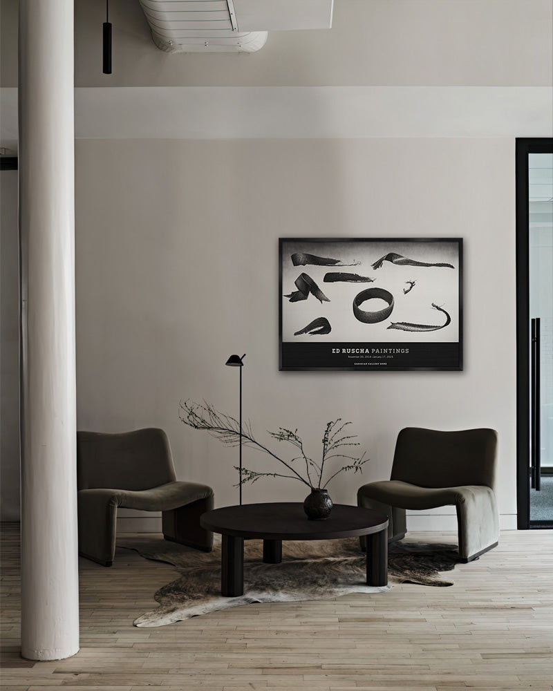 【OUTLET】Gators 2014 エキシビションポスター【Ed Ruscha│エド・ルシェ】（71.1cm×96.5cm）