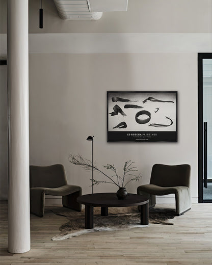 【OUTLET】Gators 2014 エキシビションポスター【Ed Ruscha│エド・ルシェ】（71.1cm×96.5cm）