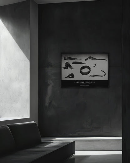 【OUTLET】Gators 2014 エキシビションポスター【Ed Ruscha│エド・ルシェ】（71.1cm×96.5cm）