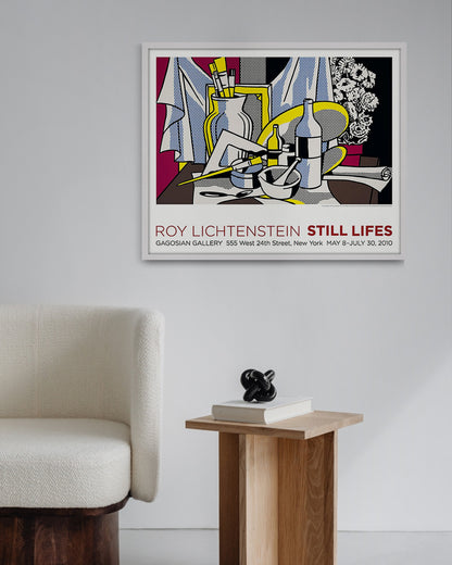 Still Life with Paletteポスター【Roy Lichtenstein│ロイ・リキテンスタイン】（83.8cm×68.6cm） (コピー)