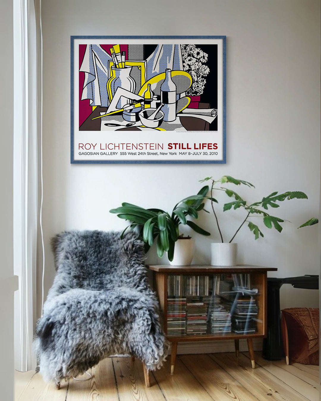 Still Life with Paletteポスター【Roy Lichtenstein│ロイ・リキテンスタイン】（83.8cm×68.6cm） (コピー)