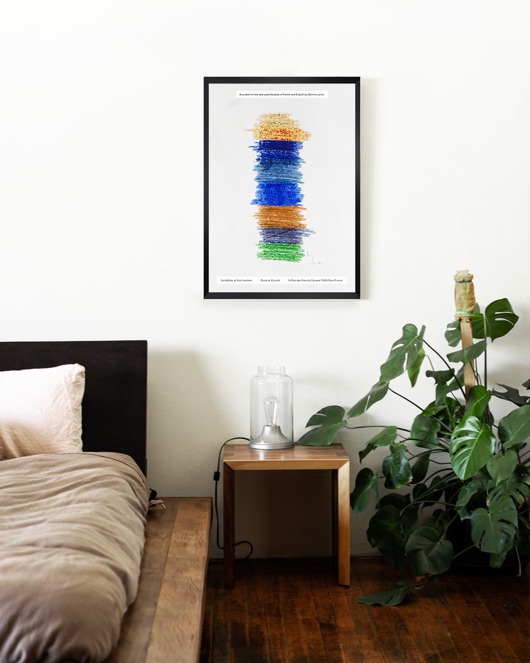 Sendb00ks/A Shelf at Yvon Lambertポスター【Gemma James│ジェマ・ジェーンズ】（42cm×29.7cm）