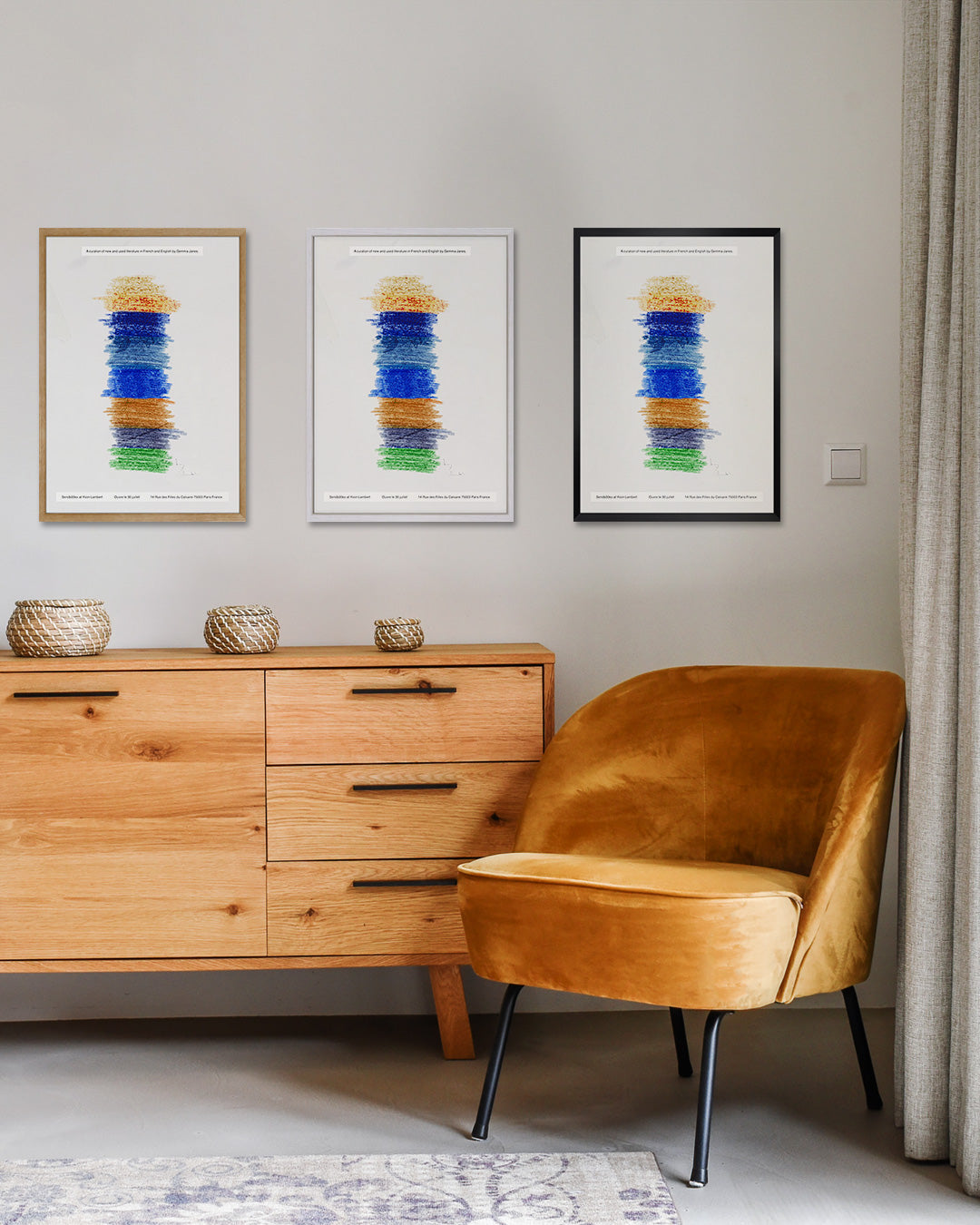 Sendb00ks/A Shelf at Yvon Lambertポスター【Gemma James