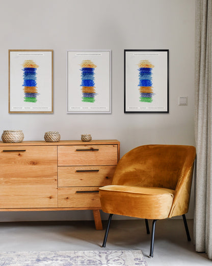 Sendb00ks/A Shelf at Yvon Lambertポスター【Gemma James│ジェマ・ジェーンズ】（42cm×29.7cm）