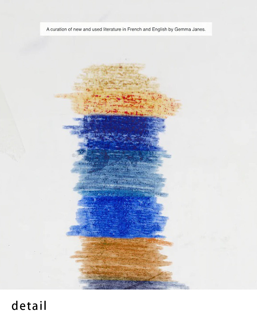 Sendb00ks/A Shelf at Yvon Lambertポスター【Gemma James│ジェマ・ジェーンズ】（42cm×29.7cm）