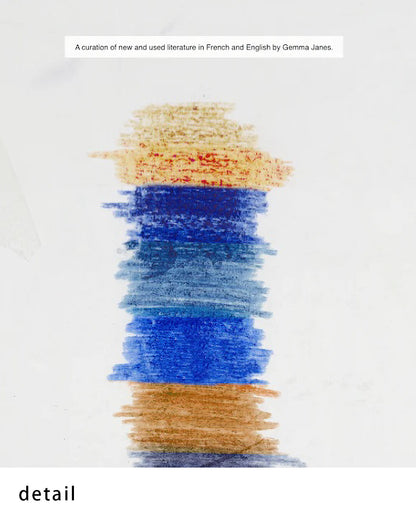 Sendb00ks/A Shelf at Yvon Lambertポスター【Gemma James│ジェマ・ジェーンズ】（42cm×29.7cm）