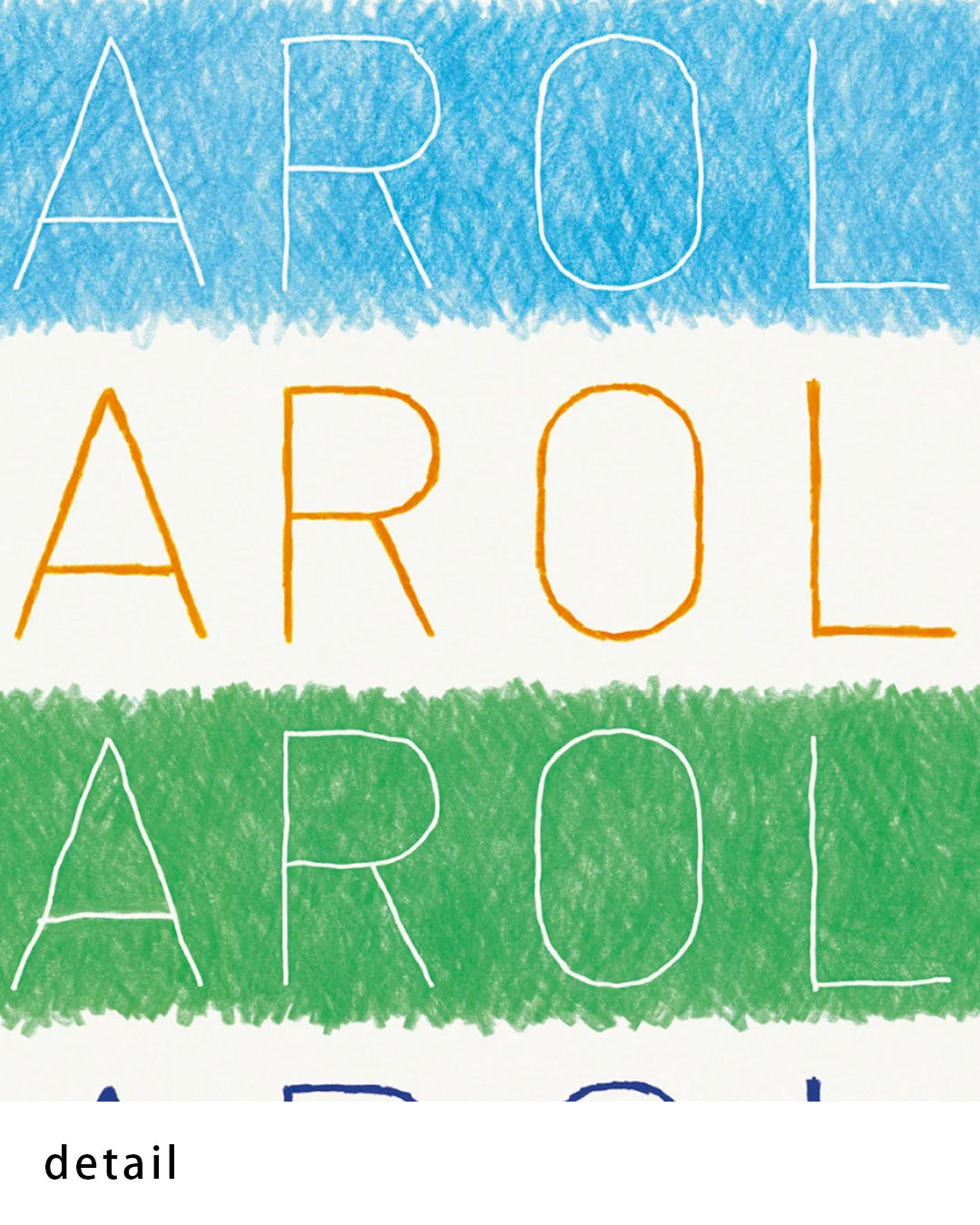 Parole Parole Paroleポスター【Pierre Charpin│ピエール・シャルパン】（46cm×33cm）