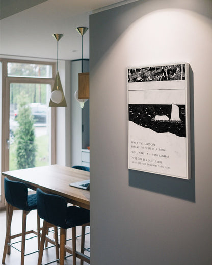 When the Landscape Became the Shape of a Roomポスター【Nigel Peake│ナイジェル・ピーク】（46cm×33cm）