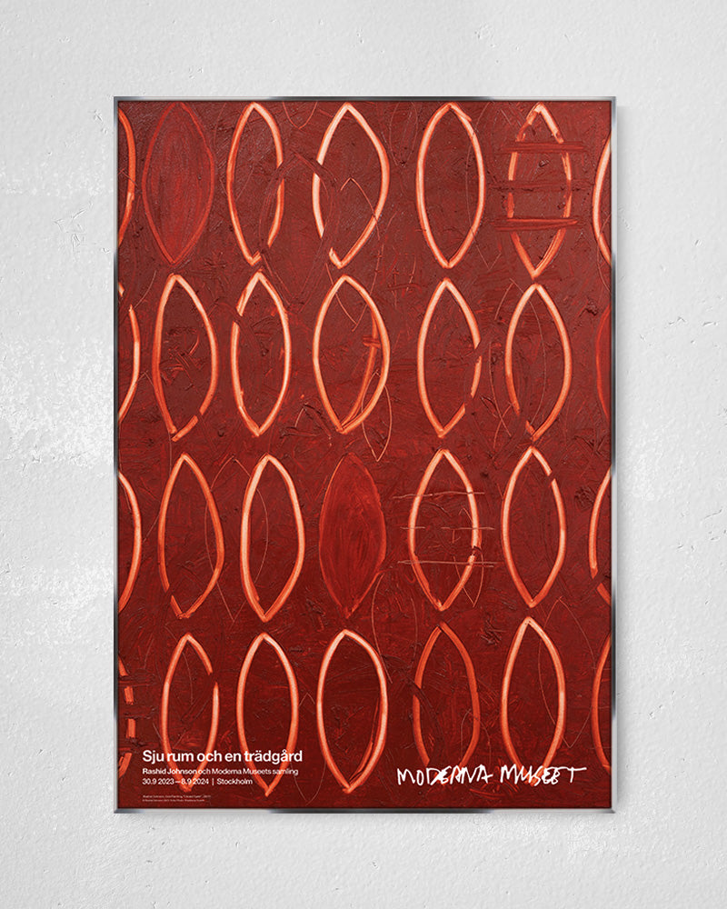 God Painting(Closed Eyes)【Rashid Johnson│ラシッド・ジョンソン】（70cm×100cm）