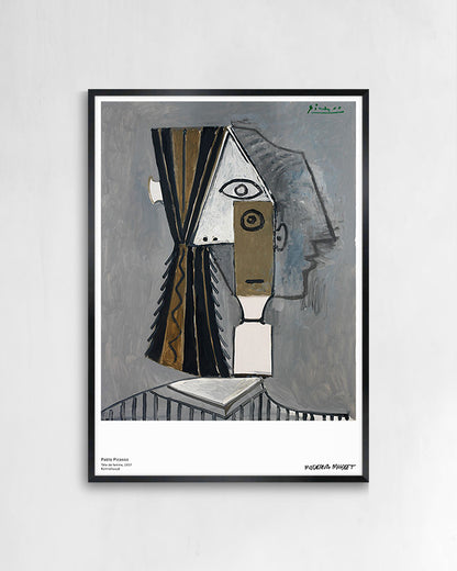 "Kvinnohuvud, 1957"(Tete de femme, 1957)ポスター【Picasso│パブロ・ピカソ】（70cm×50cm）