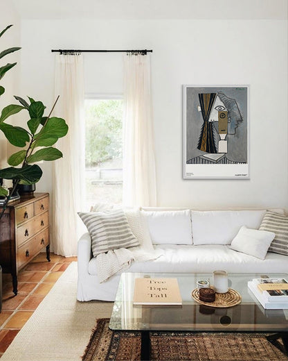 "Kvinnohuvud, 1957"(Tete de femme, 1957)ポスター【Picasso│パブロ・ピカソ】（70cm×50cm）