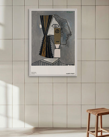 "Kvinnohuvud, 1957"(Tete de femme, 1957)ポスター【Picasso│パブロ・ピカソ】（70cm×50cm）