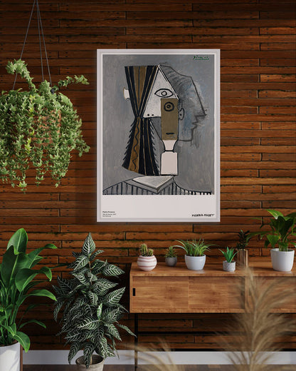 "Kvinnohuvud, 1957"(Tete de femme, 1957)ポスター【Picasso│パブロ・ピカソ】（70cm×50cm）