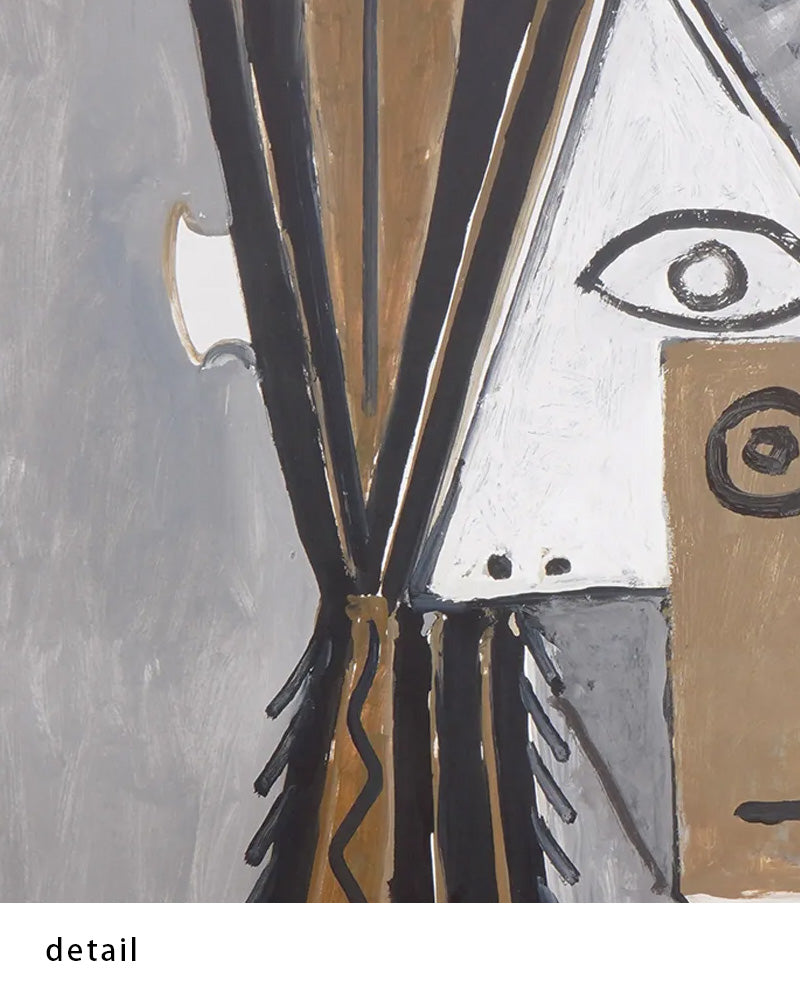 "Kvinnohuvud, 1957"(Tete de femme, 1957)ポスター【Picasso│パブロ・ピカソ】（70cm×50cm）