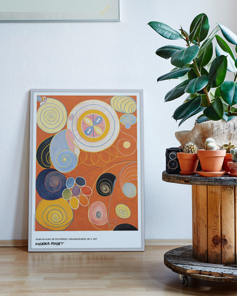 The Ten Largest, Youth, No 3ポスター【HILMA AF KLINT│ヒルマ・アフ・クリント】（70cm×100cm）