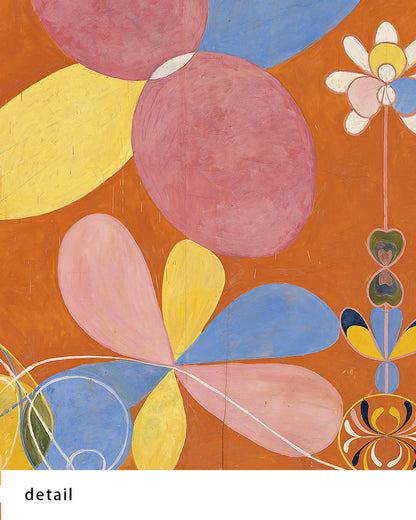 The Ten Largest, Youth, No4ポスター【HILMA AF KLINT│ヒルマ・アフ・クリント】（70cm×100cm）
